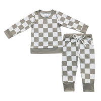 Checkered Pants Sets