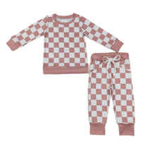 Checkered Pants Sets