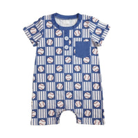 Baseball Romper