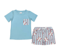 Baseball Shorts Set