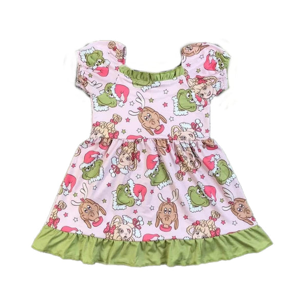 Pink Christmas Dress