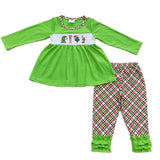 Embroidered Green Guy Sets