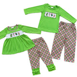 Embroidered Green Guy Sets