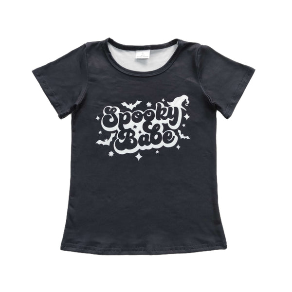 Camiseta de bebé espeluznante