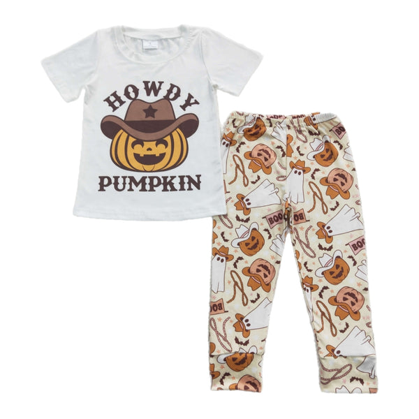 Howdy Pumpkin Set