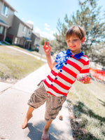 Patriotic Button Up