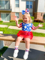 Patriotic Skirted Leotard