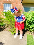 Patriotic Skirted Leotard