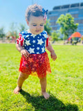 Patriotic Skirted Leotard