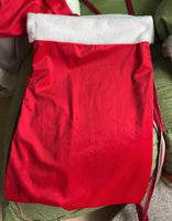 Velvet Personalized Santa Sacks