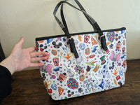 Large Character Purse