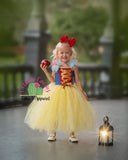 Snow White Tutu (RTS size 2-4T)