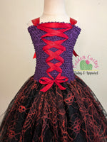 Witchy Tutu Dress (RTS: 3-5 years)