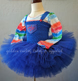 Chucky Inspired Tutu Dress (Striped top sold separately)