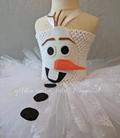 Snowman Tutu Dress