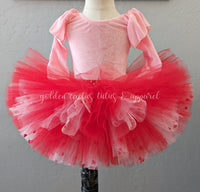 Red & Pink Hearts Tutu