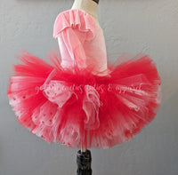 Red & Pink Hearts Tutu