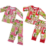 Pijamas navideños de patchwork