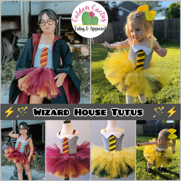 Zaubererhaus-Tutu-Kleid