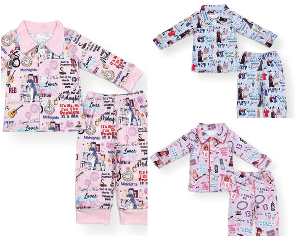 Swiftie Button Up Pajamas