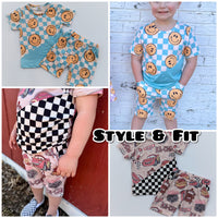 Beach Summer Shorts Set (PRE PRODUCTION. 3-4 WEEK TAT. CLOSES 04/04)