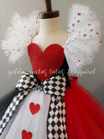 Queen of Hearts Tutu Dress