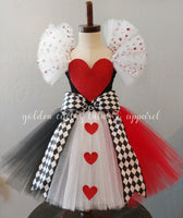 Queen of Hearts Tutu Dress