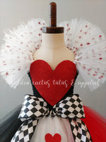 Queen of Hearts Tutu Dress