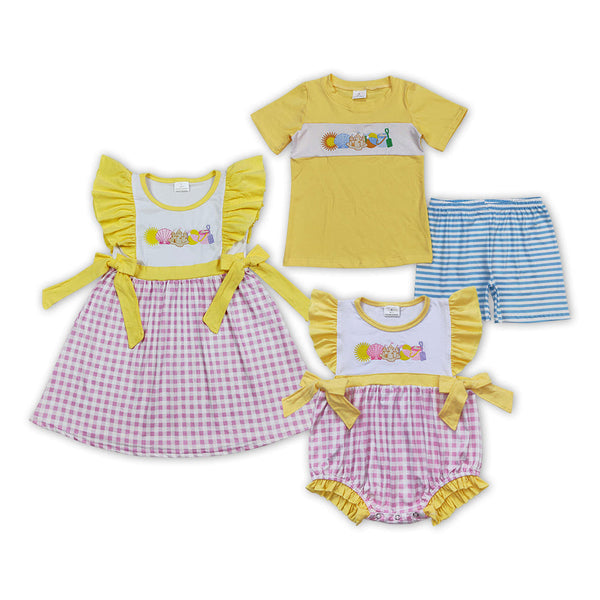 Embroidered Beach Sets