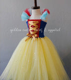 Snow White Tutu (RTS size 2-4T)