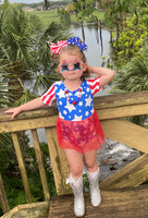 Patriotic Skirted Leotard