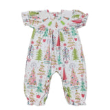 Smocked Christmas Tree Sets