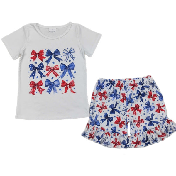 Patriotic Coquette Ruffle Set