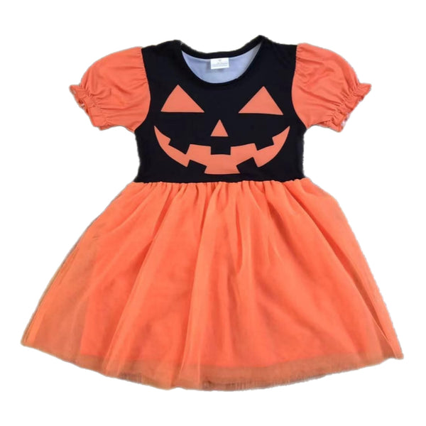 Jack O Lantern Tulle Dress