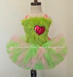 Furry Mean One Pink Dress