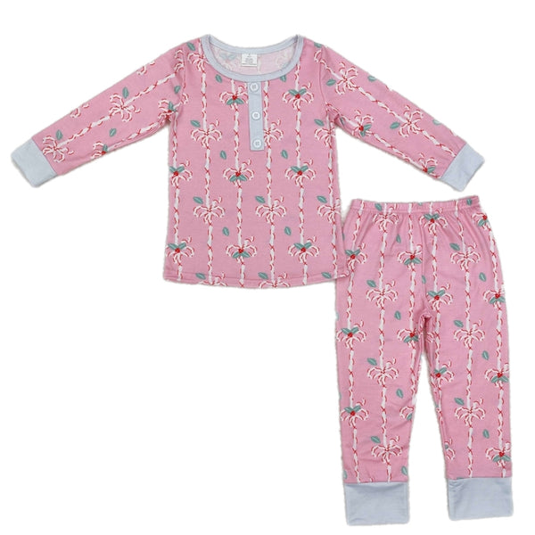 Pink Christmas Pajamas (bamboo blend)