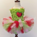 Furry Mean One Multi Color Dress