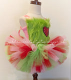 Furry Mean One Multi Color Dress