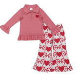 Hearts and Flare Pants