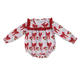 Red Santa Ruffle Sets