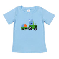 Tractor Easter Embroidered Tee