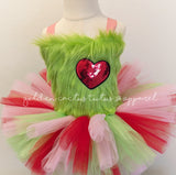 Furry Mean One Multi Color Dress