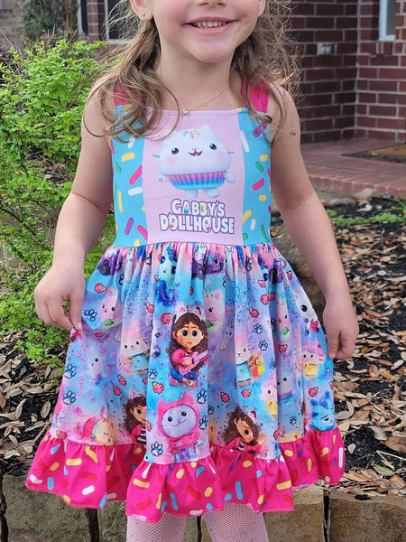 Gabby's dollhouse dress birthday