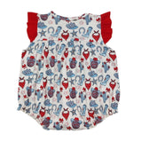 Patriotic Western Romper