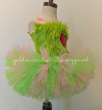 Furry Mean One Pink Dress