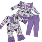 Purple Halloween Coquette Sets