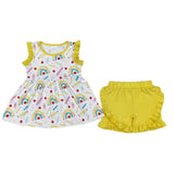 Yellow Ruffle School Sets
