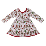 Ruffle Christmas Dresses