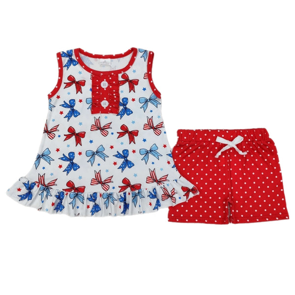 Patriotic Coquette Ruffle Set