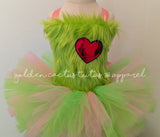 Furry Mean One Pink Dress